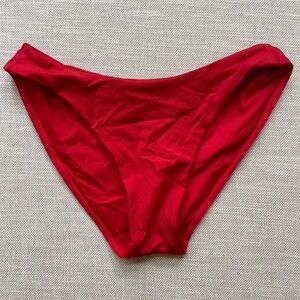 Monday Swimwear Red Bikini Bottom